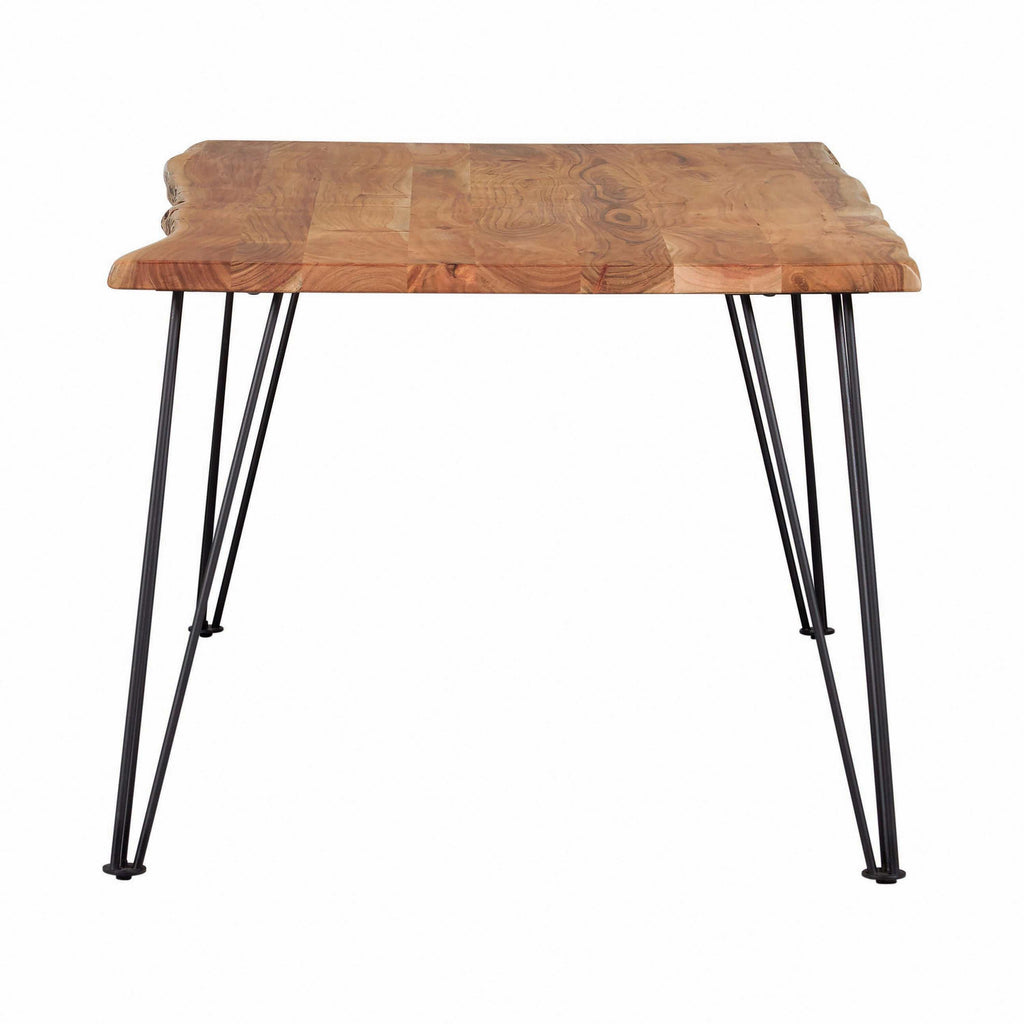 Sherman 71-inch Live Edge Dining Table Natural Acacia