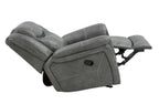 Conrad 3-piece Upholstered Padded Arm Motion Sofa Set Grey