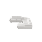ESF Furniture - 430 Sectional in Pure White - 430RIGHTPUREWHITE