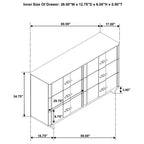 Leanne 4-piece Eastern King Bedroom Set Light Oak