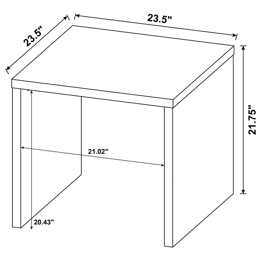 Canoga Engineered Wood Lift Top Coffee Table Light Oak