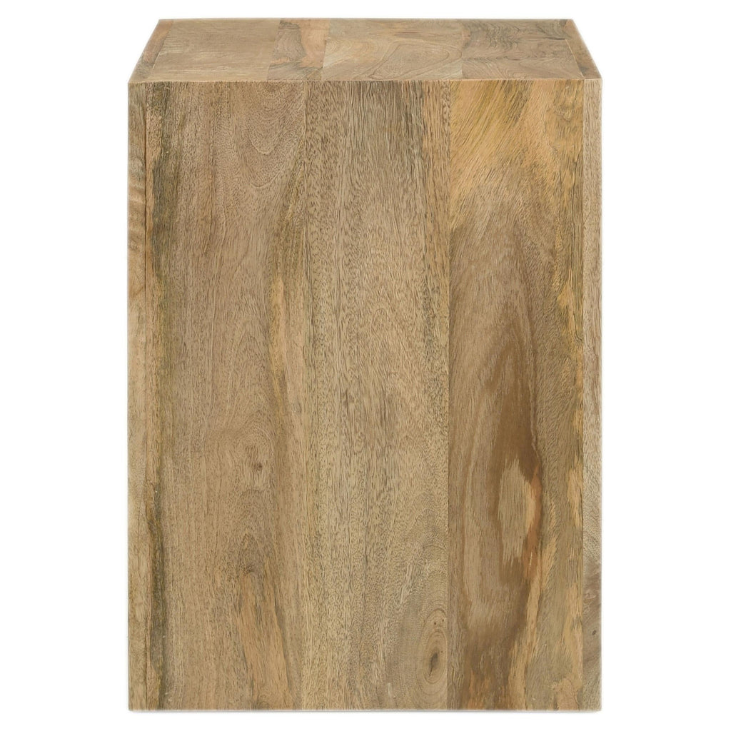 Benton Rectangular Solid Wood Coffee Table Natural