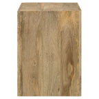 Benton Rectangular Solid Wood Coffee Table Natural
