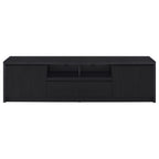 Winfield 60-inch 2-door TV Stand Media Console Black