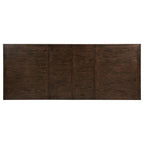 Ridgewell Rectangular Trestle Dining Table Dark Oak