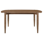 Dortch Oval 63-inch Solid Wood Dining Table Walnut