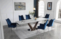 ESF Furniture - 9188 Dining Table 5 Piece Dining Room Set - 9188TABLE-5SET