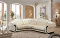 ESF Furniture - Apolo Sectional in Pearl- APOLOSECTLEFTPEARL