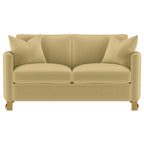 Corliss 2-piece Velvet Upholstered Sofa Set Camel