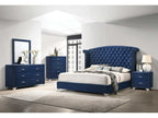 Melody 4-piece Eastern King Bedroom Set Pacific Blue