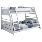 Holden Wood Veneer Twin Over Full Bunk Bed Walnut