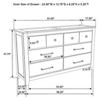 Hazlewood 5-piece Queen Bedroom Set Vineyard Oak