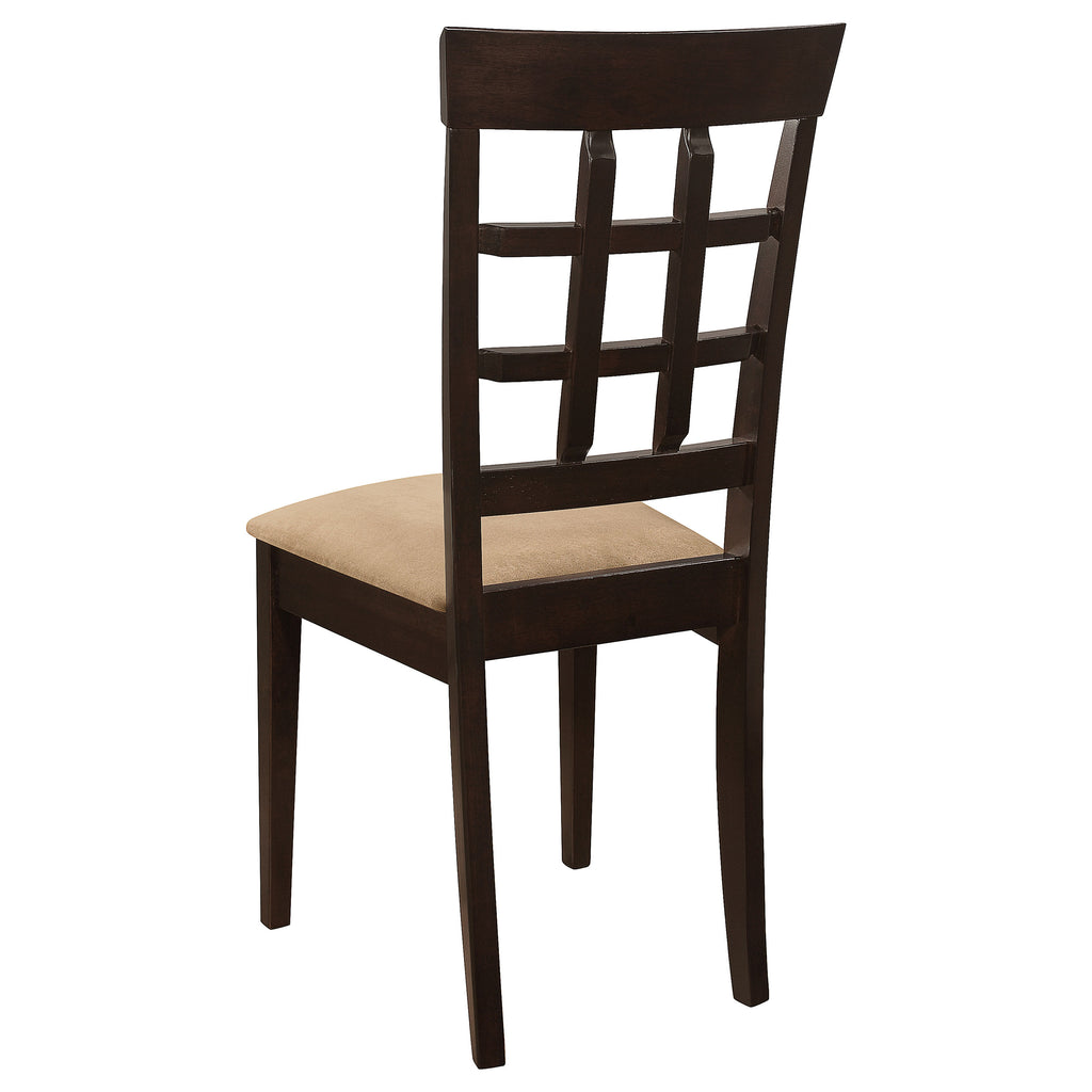 Gabriel Cappuccino & Tan Dining Chair (Set Of 2)