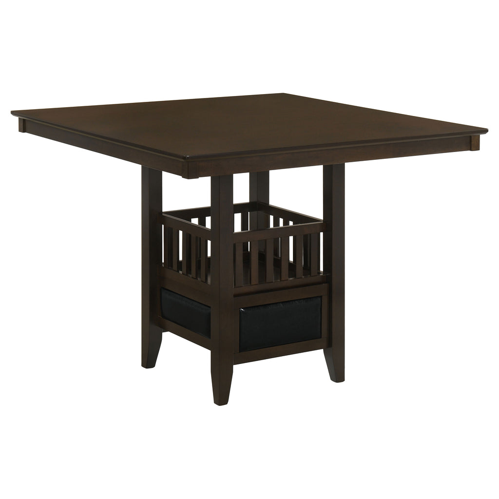 Jaden Espresso & Black 5pc Dining Room Set
