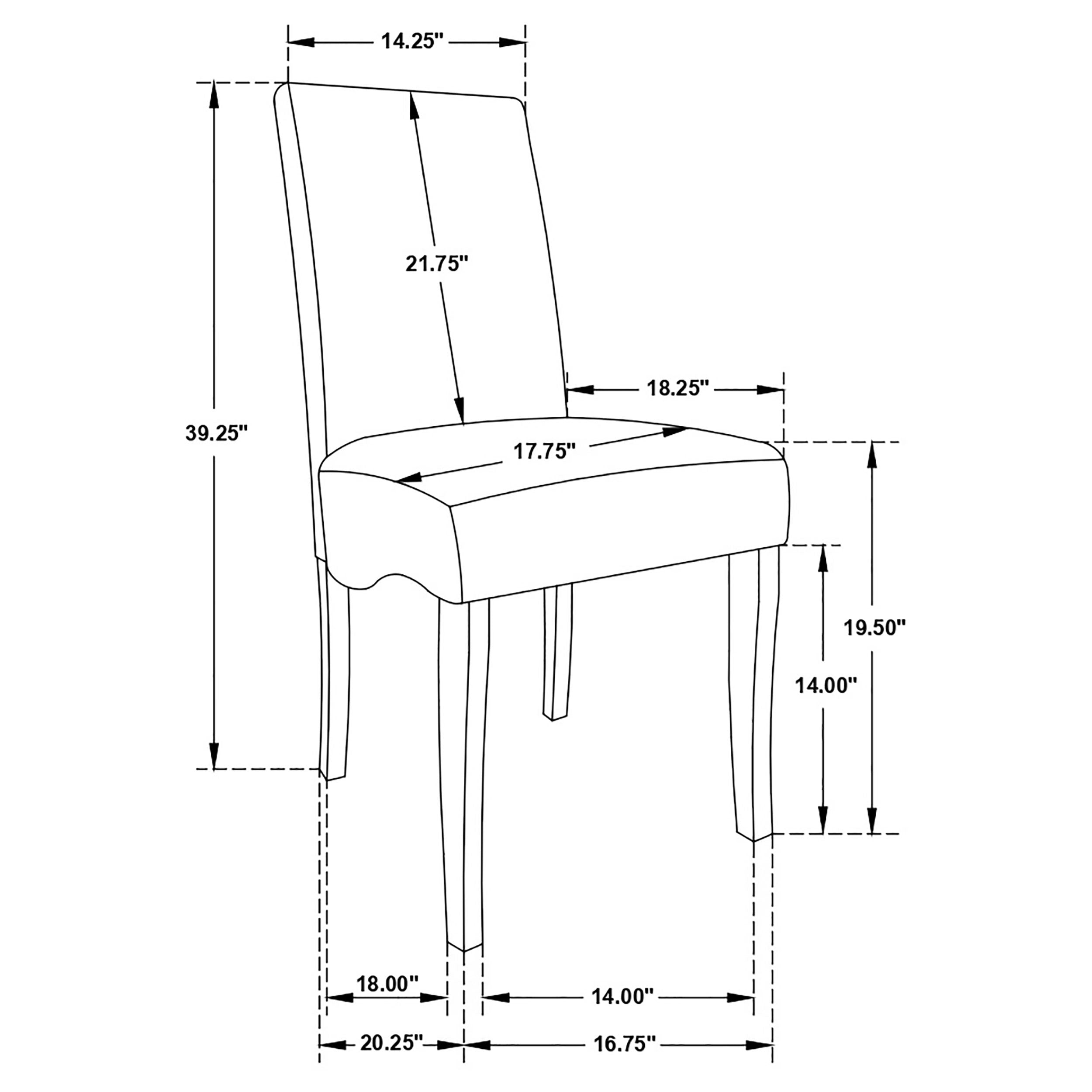 Stanton Grey Side Chairs (Set of 2)