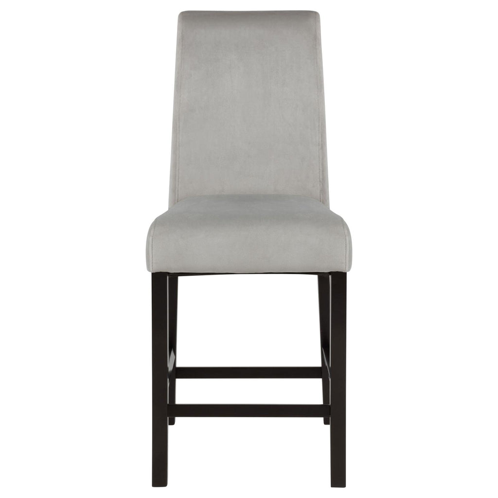 Stanton Grey & Black Counter Height Chairs (Set of 2)