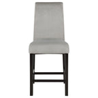 Stanton Grey & Black Counter Height Chairs (Set of 2)