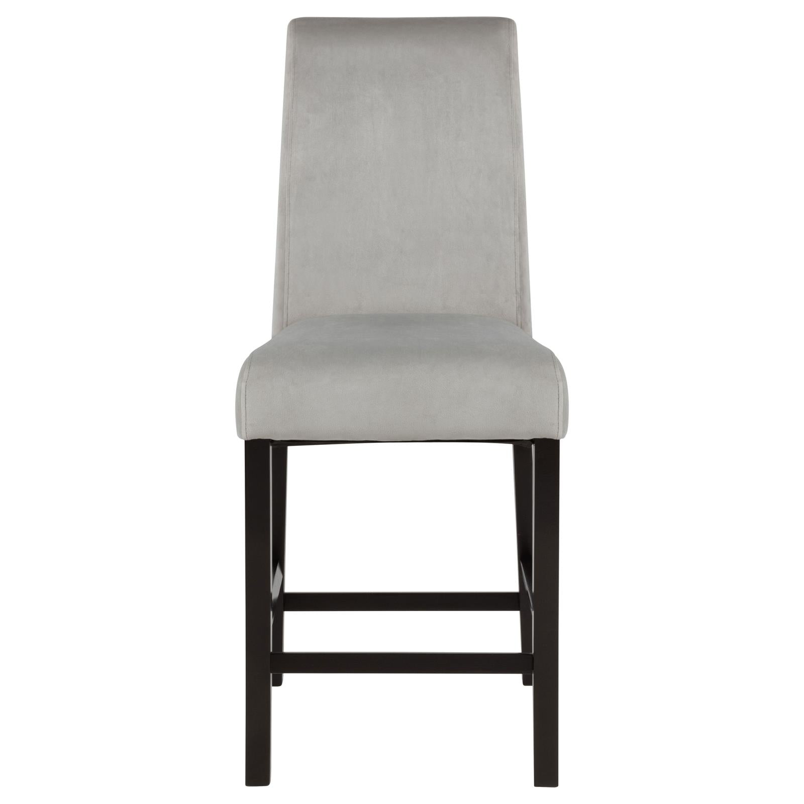 Stanton Grey & Black Counter Height Chairs (Set of 2)