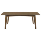 Malone Dark Walnut Rectangular Dining Table