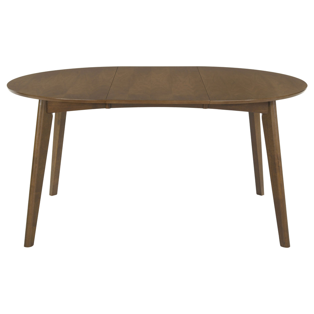 Jedda Dark Walnut / Black 5 Pc Dining Set