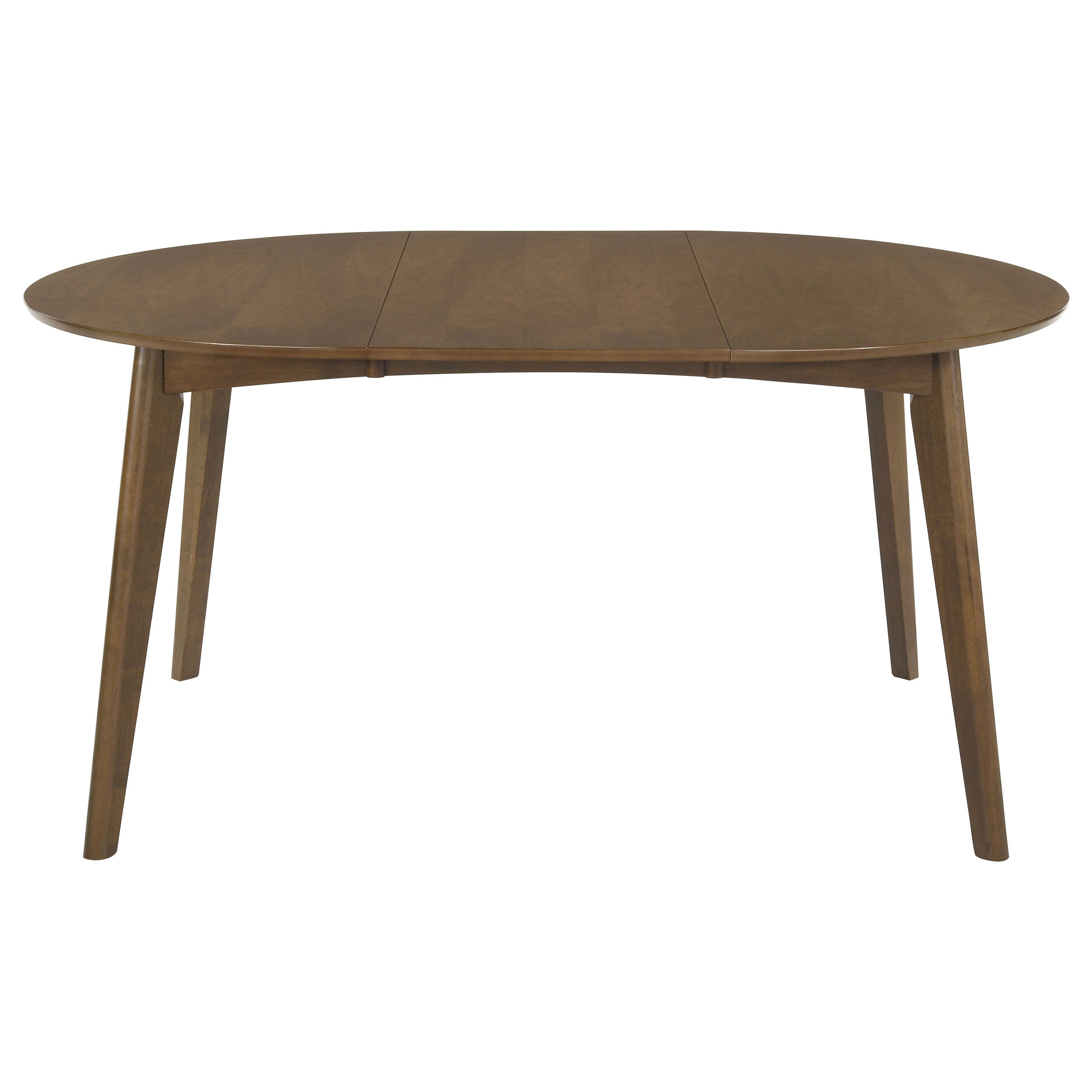 Malone Dark Walnut Round/Oval Dining Table