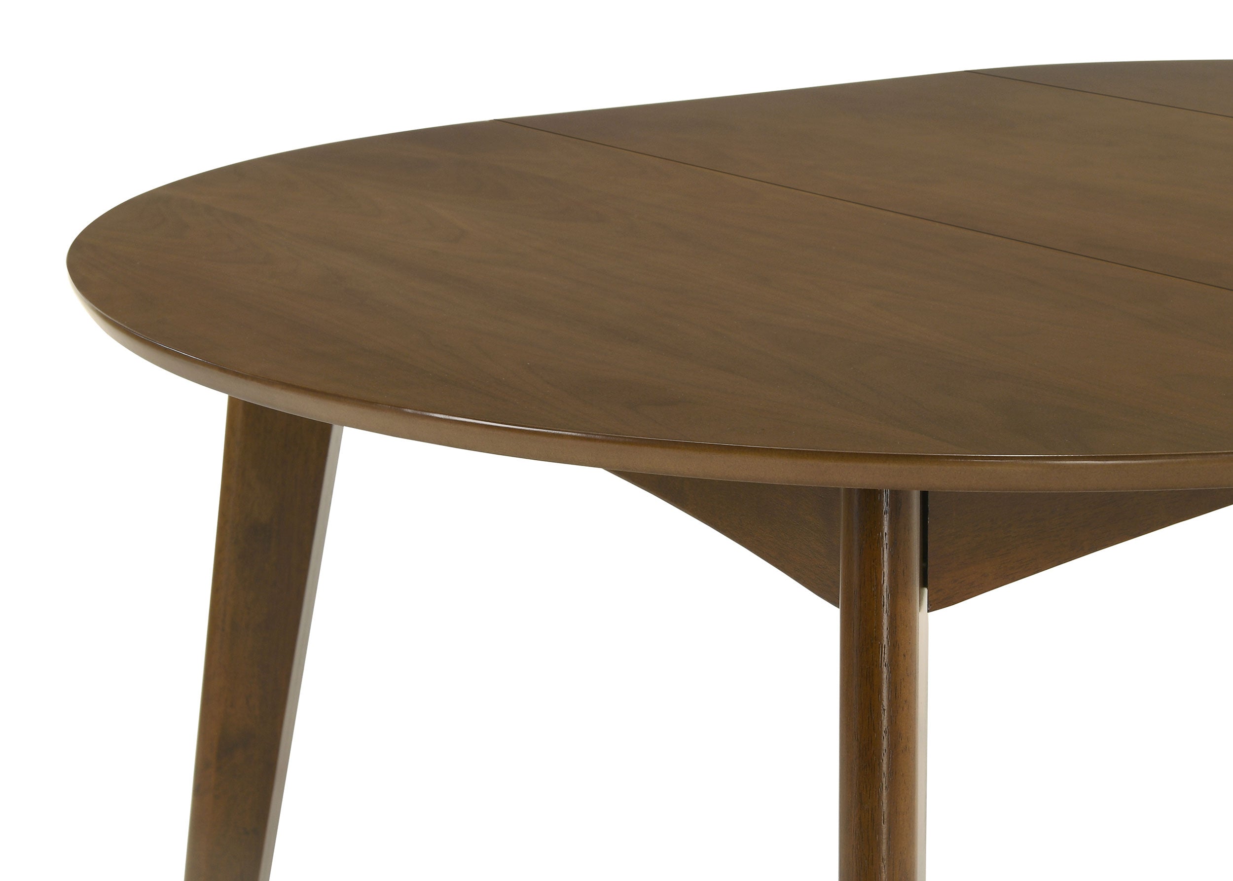 Malone Dark Walnut Round/Oval Dining Table