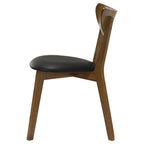 Malone Dark Walnut Dining Chair (2pc)