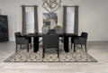 Catherine 5-piece Rectangular Dining Table Set Black - 106251-S5