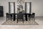Catherine 5-piece Rectangular Dining Table Set Black - 106251-S5