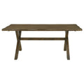 Alston Rustic Knotty Nutmeg Dining Table