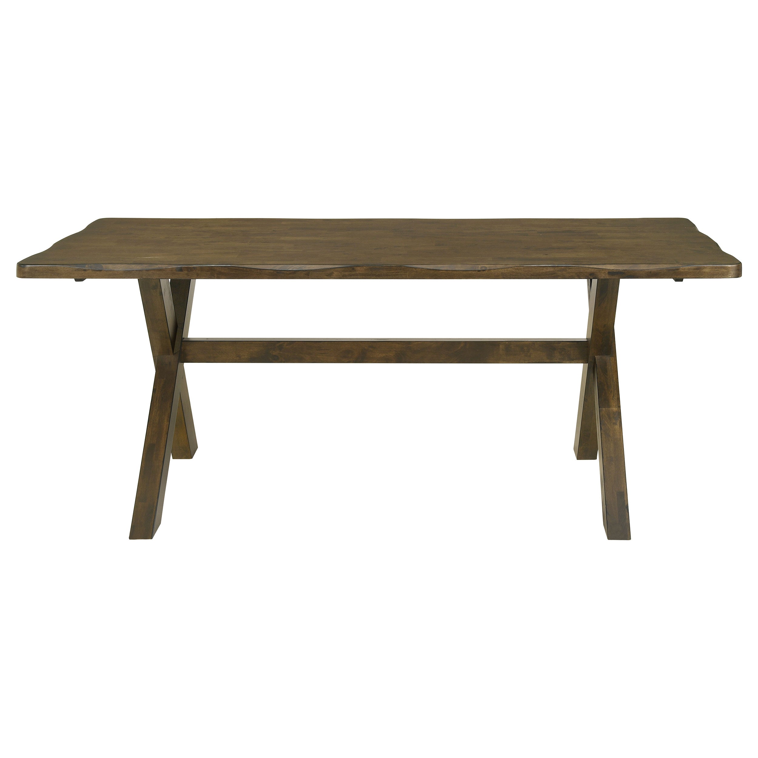 Alston Rustic Knotty Nutmeg Dining Table