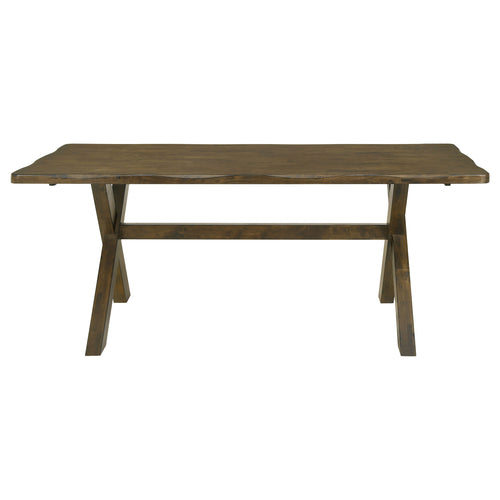 Alston Rustic Knotty Nutmeg Dining Table