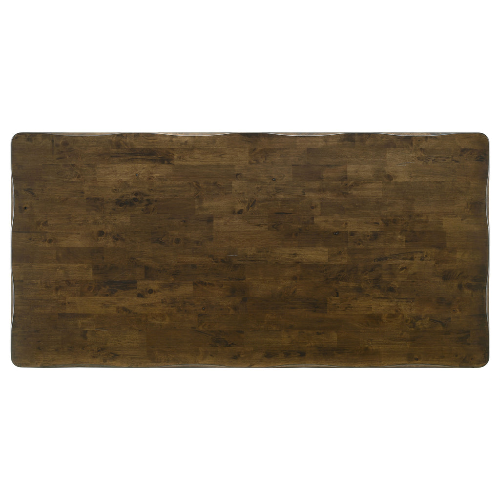 Alston Rustic Knotty Nutmeg Dining Table