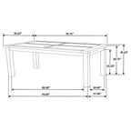 Halden Linden III Dining Set