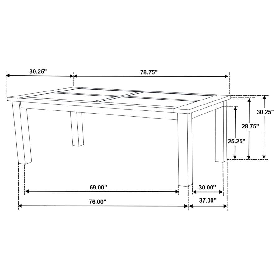 Halden Linden III Dining Set