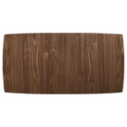 Alfredo Natural Walnut Rectangular Dining Table