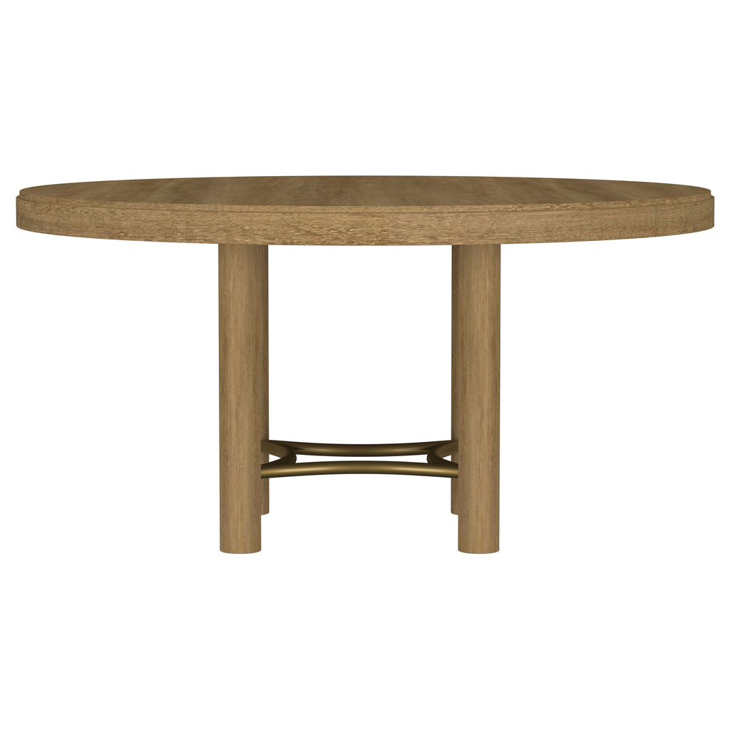 Arini Sand Wash 60-inch Round Wood Dining Room Table