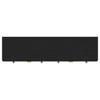 Arini Black 2-drawer Cane Door Dining Sideboard Server