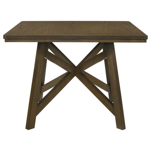 Canfield Brown Counter Height Dining Table