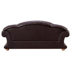 ESF Furniture - Apolo 3 Piece Living Room Set in Brown - APOLO3BROWN
