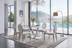 ESF Furniture - Zig Zag Dining Table 160 - ZZTABLE160