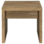Lynette Square Engineered Wood End Table Mango