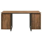 Berhalter 6-Drawer Double Pedestal File Computer Desk