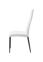 ESF Furniture - 2417 Dining Table 3 Piece Dining Room Set in White - 2417TABLEWHITE-3SET