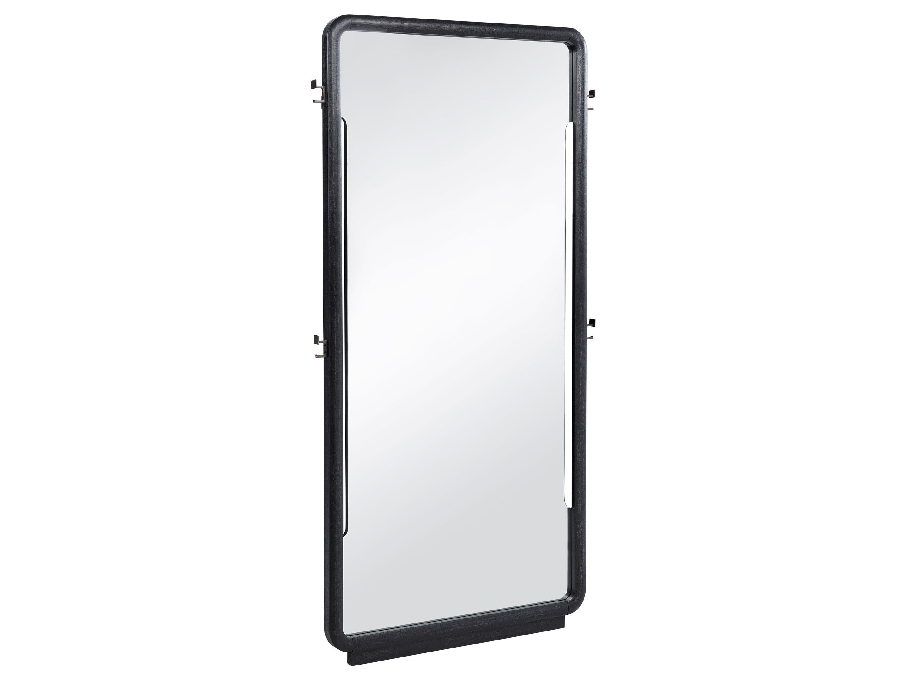 Leandro 76-inch Full Length Floor Mirror Burnished Black