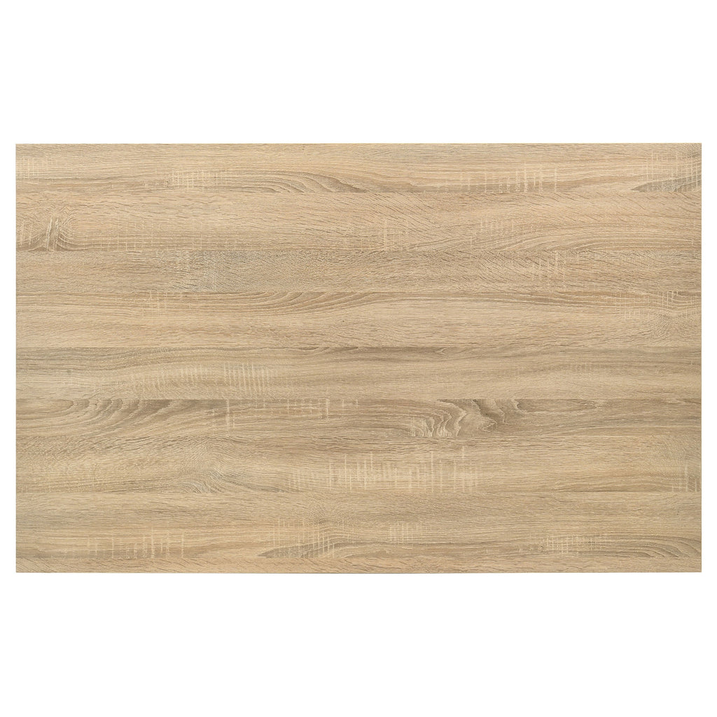 Garza 5-piece Rectangular Dining Table Greige Oak