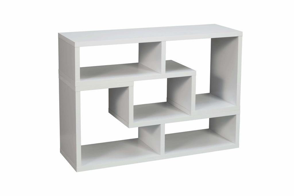 Velma Multipurpose TV Stand and Bookshelf White