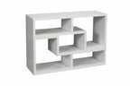Velma Multipurpose TV Stand and Bookshelf White