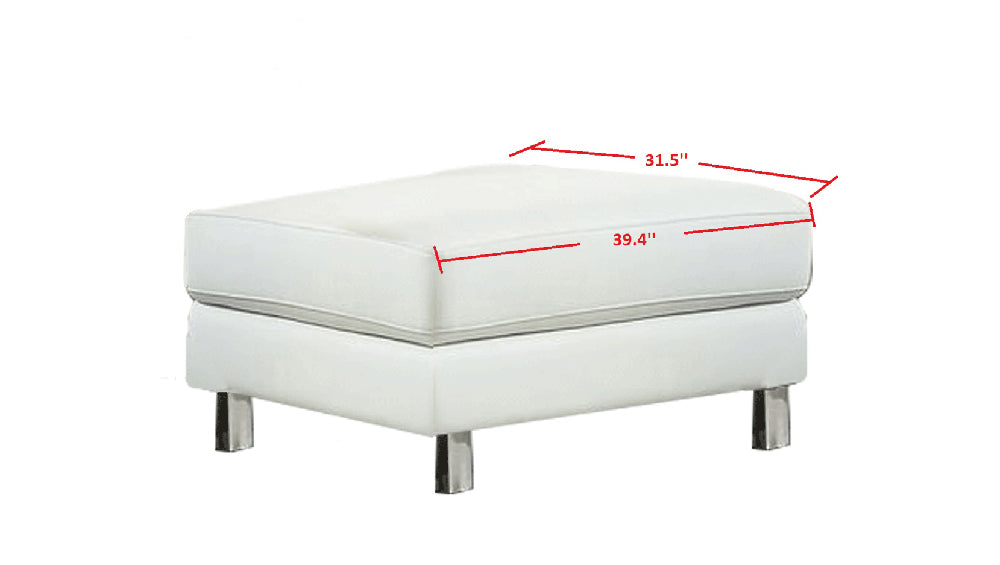 ESF Furniture - Sectional Left in Light Grey - 582-Sectional Left