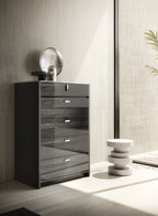 ESF Furniture - Vulcano Chest in Luxury Grey Oak - VULCANOCHEST